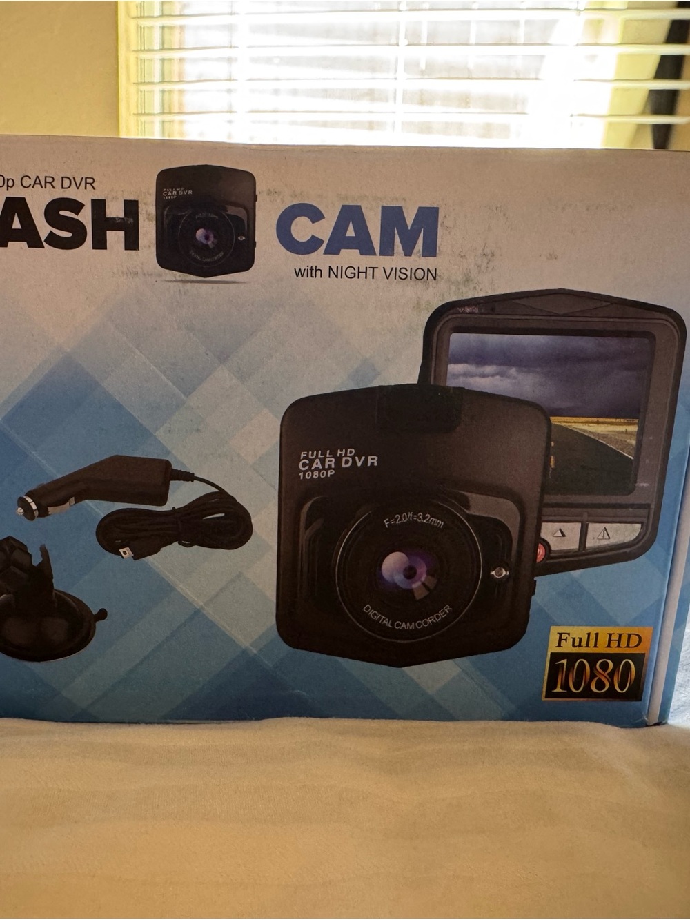 Black Dash Cam Car DVR 1080P with Night Vision